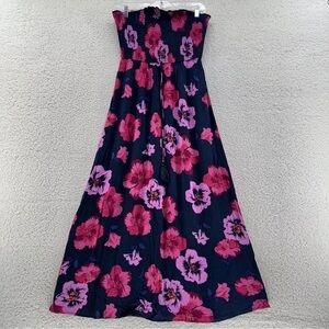 Anthropologie Band of Gypsies Strapless Maxi Dress Size Small